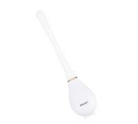 Tnfeeon Portaescobillas para Inodoro Adhesivo de Plástico Montado en la Pared Instalación Sin Taladro TPR Flexible Cabeza Plana Sin Rasguños Limpieza del Recipiente para Apartamentos Hoteles
