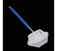 Tnfeeon Poste de Red de Pesca Ajustable, Herramienta Ligera de Acero Inoxidable para Capturar Camarones y Peces Pequeños en su Acuario (Fang Wang)