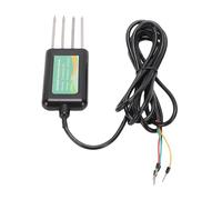 Tnfeeon Probador de Suelo 8 en 1 Sensor de Suelo IP68 con Sondas de Acero Inoxidable para Temperatura Humedad EC PH NPK Detección de Salinidad Invernadero Granja Jardinería Plantas Al