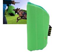 Tnfeeon Protección de la Manga del de Tela para Perros a Prueba de Lágrimas Color Verde Vibrante Multifuncional, Diseño Fácil de Usar, con Mango para Morderse los Cachorros