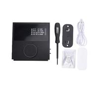 Tnfeeon Purificador de Olores Enchufable Ionizador Purificador de Aire 150 Mg/H Oxígeno Activo Eliminador de Olores Desodorización 4 Modos de Temporizador Silencioso para el Hogar Cocina (BLACK)