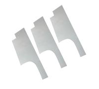 Tnfeeon Regla de Plantilla de Costura Plantilla de Regla de Acolchado PET 3 Piezas para Bolsos de Hombro Hechos a Mano, Patrones de Bolsas de Varios Tamaños, Corte Deslizante, Guía de Instrucciones