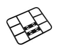 Tnfeeon Rejilla Universal para Caja de Entrega de Alimentos, Extensión de Rejilla Trasera de Tubo de Acero sin Costura, Capacidad de Carga de 80 Kg, Soporte para Caja de Alimentos para Mensajeros de