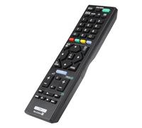 Tnfeeon RM-ED054 Sustitución Control Remoto Control Remoto de Plástico Negro Distancia de Transmisión de Canal Directo Chaves Direct Chaves 1 PC para Espectadores de TV Inteligente