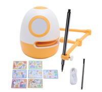 Tnfeeon Robot de Dibujo Educativo para Niños de 3 a 6 Años, Robot de Aprendizaje Interactivo con Brazo Magnético Enseña Ortografía Matemática y Herramienta de Aprendizaje Preescolar