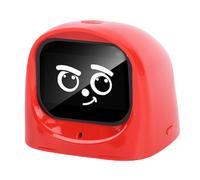 Tnfeeon Robot de Tablero Interactivo Compañero de Chat AI Pantalla de 2.01 Pulgadas con Soporte Magnético Monitor de Vehículo de Expresión Emocional de 1000 MAh para Viajes Largos Viajeros Jóvenes