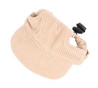 Tnfeeon Ropa para Perros, Gorra Ajustable para el Sol con Materiales Suaves, Sombrero Ligero para Perros para Viajes Al Aire Libre y Aventuras de Verano (S)