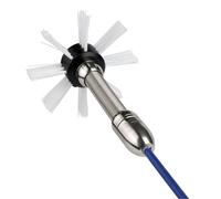 Tnfeeon Rueda de Cámara de Inspección de Alcantarillado de Tuberías, Piezas de Cámara de Plástico, Accesorios de Cámara de Inspección de Tuberías para Accesorio de Pieza de Endoscopio de