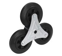 Tnfeeon Rueda para Subir Escaleras para Mover Mercancías, Agarre Antideslizante, Capacidad de Carga Pesada de hasta 300 Libras, Uso Versátil para Superar Barreras y Transporte Pesado