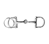 Tnfeeon Snaffle bit, Horse bits Zine Alloy Horse Snaffle bits Key Snaffle bit Llavero para Amante de los Caballos Amigos Decoración 10 X 3 Cm