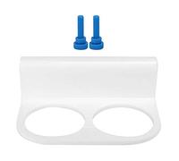 Tnfeeon Soporte de Bolsas de Filtro Pescado Doble Agujero Acrílico Calidad para Acuario, Soporte Montaje Ajustable y Fácil Usar con Superficie Lisa, Mejor Efecto Filtrado