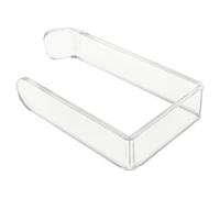 Tnfeeon Soporte de Pared del Soporte de Papel Higiénico Acrílico, de Papel de Baño de Instalación Simple para Todas Las Paredes, Adecuada para Todas Las Personas