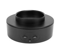 Tnfeeon Soporte Giratorio Silencioso para Exhibición de Plataforma Giratoria, Escaparate Motorizado de 360 Grados con Funcionamiento Silencioso, Barandilla Protectora de Energía con Batería USB C