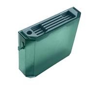 Tnfeeon Soporte para Cuchillos de Cocina Organizador con Múltiples Ranuras con Bandeja de Agua Soporte de Pared para Chefs Domésticos y Profesionales Sostiene Varios Cuchillos de Forma Segura Varios