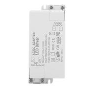Tnfeeon Suministro de Alimentación del Controlador LED SMD, Transformador Liderado por la Vida a Largo Plazo para Bombillas de 12 V-LED, Protección de Sobrecarga Incorporada (24W)
