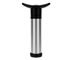 Tnfeeon Tapones de Vino Conservador de Vino con 6 Tapones de Silicona para Botellas de Champán Juego de de Bomba de Vacío de Ajuste Universal Sellador de Botellas de Acero Inoxidable (Se adapta a la