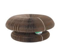 Tnfeeon Tarjeta de Rasguño para Gatos con Garras de Molienda Sostenible, Juguetes Permanentes Plegables para Gatos, Juego de de Rasguño Interactivo, Juguetes para para un Ambiente Cómodo - Papel de
