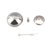 Tnfeeon Taza de Helado Vintage, Elegante Cuenco con Base de Acero Inoxidable para Postres y Ensaladas, Plato Retro de 3,5 Pulgadas, Perfecto para Fiestas, Uso Doméstico y Presentaciones en (Tamaño