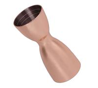 Tnfeeon Taza Medidora de Acero Inoxidable con Doble Jigger para Cócteles para Coctelería, 1,5 y 3 Oz, Perfecta para Mixólogos Domésticos y Bares Profesionales, Medidas Precisas que Garantizan