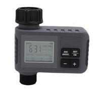 Tnfeeon Temporizador de Riego Automático Pantalla LCD Legible a la Luz del Sol para Grifos de 3, 4 y 1, 2 Pulgadas Configuración de Programación Inteligente Que Reduce el Esfuerzo Manual Tiempos de