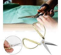 Tnfeeon Tijeras Domésticas de Acero Inoxidable con Hermoso con Diseño de Dragón Chino y Fénix, 7,5 Pulgadas, Ideales para Coser y Hacer Manualidades (#06)