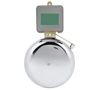 Tnfeeon Timbre de Puerta Campana de Alarma, Timbre Eléctrico de 5,9 Pulgadas, 150 Mm, Acero Inoxidable, sin Chispas, Tipo de Ritmo Externo, Fuerte, AC220 V, para Escuela Industrial