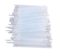 Tnfeeon Tinta Invisible Recargas de Rotulador de Cuero Tinta Invisible de Secado Rápido Muestra Bajo Luz Púrpura 100 Piezas Punta de Acero para Sastres Fabricación de Zapatos de Tela y Artesanos de