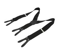 Tnfeeon Tirantes para Hombre Tipo Botón Ensanchado en Forma de Y Correa Elegante Banda Elástica Pantalones Cómodos Tirantes para Uso Diario 5x11 0cm/2,0x43,3 Pulgadas