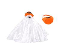 Tnfeeon Traje para Ganso de Porche, Decoración de Fantasma y Calabaza para Ganso de 23 Pulgadas, for Halloween