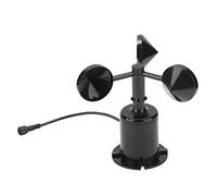Tnfeeon Tres Tazas de Anemómetros de Velocidad del Viento con Rendimiento Anticorrosión-0-70 M/s Rango para Protección Ambiental