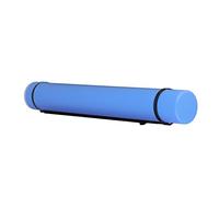 Tnfeeon Tubo para Carteles Expandible Tubo Impermeable para Almacenamiento de Documentos Ajustable de 24,6 a 40,2 Pulgadas Ideal para Artistas Estudiantes que Viajan con Planos Mapas Protección (BLUE)