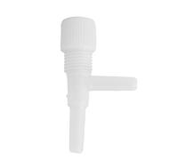 Tnfeeon Válvula de Aire de 3 Vías para Acuario, Válvula de Control de Flujo de Aire de Plástico, Regula la Salida de la Bomba de para Peceras, Paquete de 10 (White)