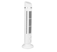 Tnfeeon Ventilador de Torre sin Buques de Eventos de Escritorio USB Portátil de Calma (WHITE)