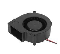 Tnfeeon Ventilador Radial de 12 V, Turboventilador sin Escobillas de CC con Fuerte Flujo de Aire, Ideal para Barbacoas, Campamentos y Actividades Al Aire Libre