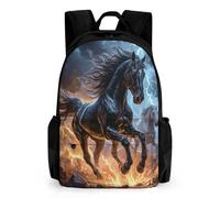 TNFHSOFT Caballo Mochilas Para Niños Animales Mochilas Escolares Para Niños En Edad Preescolar De Jardín De Infantes Secundario Mochilas Para Caminar 17pulgada