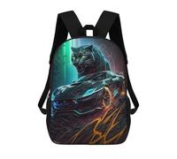 TNFHSOFT coche deportivo Mochila Escolar Para Niños Mochilas Primaria Mochila Con Estampado De Bolsa De Viaje Portátil Con Deportivos De Gran Capacidad 17inch