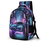 TNFHSOFT coche deportivo Mochilas Escolares Juveniles,Material Escolar Para Niños,Mochila Infantiles Gran Capacidad Para Colegio, Merchandising Regalos Para Niños Niñas Y Adolescentes