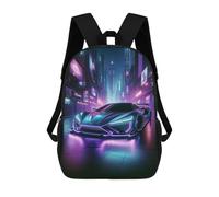 TNFHSOFT coche deportivo Mochilas Para Niños Niñas Mochilas De Escuela Secundaria Mochila Para Junior Elementary Mochila 17pulgada