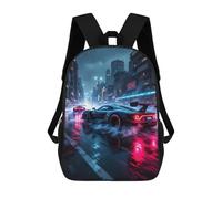 TNFHSOFT coche deportivo Mochilas Para Niños Niñas Mochilas De Escuela Secundaria Mochila Para Junior Elementary Mochila 17pulgada