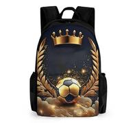TNFHSOFT Fútbol Mochilas Escolares Juveniles,Material Escolar Para Niños,Mochila Infantiles Gran Capacidad Para Colegio, Merchandising Regalos Para Niños Niñas Y Adolescentes