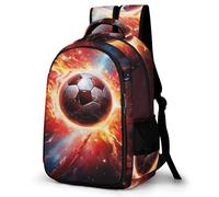 TNFHSOFT Fútbol Mochilas Escolares Para Niños, Mochila Escolar Diseño 3D Con Mochila Infantil Para Colegio Deporte, Regalos Para Niños