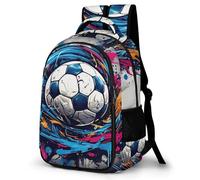 TNFHSOFT Fútbol Mochilas Para Niños Mochilas Escolares Para Niños En Edad Preescolar De Jardín De Infantes Secundario Mochilas Para Caminar