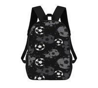 TNFHSOFT Fútbol Mochilas Para Niños Niñas Mochilas De Escuela Secundaria Mochila Para Junior Elementary Mochila 17pulgada