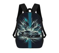 TNFHSOFT Mochila coche deportivo Para Niños,Mochilas Escolares Juveniles,Material Escolar Para Niños,Mochila Para Colegio Viajes,Regalos Para Niños Niñas Y Adolescentes 6-16 Años