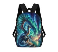 TNFHSOFT Mochila Dragón,Mochila Infantil 3D,Mochila Infantiles Dinosaurios,Mochila Viaje Escolar Para Niñas Adolescentes,Regalo Para Niños Niñas Y Adolescentes 17inch