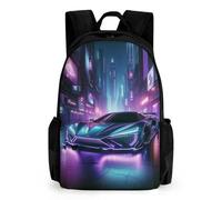 TNFHSOFT Mochila Escolares Para Adolescentes Niños, Mochila coche deportivo, Escolar Grande De Nailon Niño Mochilas Informal Para Primaria Y Secundaria De Grados 3 A 9