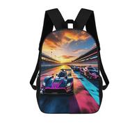 TNFHSOFT Mochila Niña, Mochila coche deportivo Chicos Mochila Escolar Para Primaria Secundaria De 6-15 Años Science Fiction Print Mochila Infantil Al Con Para Escuela Viaje