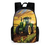 TNFHSOFT Mochila Tractor,Mochila Infantil 3D,Mochila Infantiles,Mochila Viaje Escolar Para Niñas Adolescentes,Regalo Para Niños Niñas Y Adolescentes 42x30.5cm