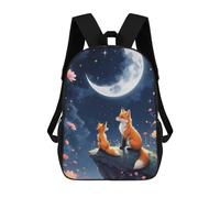 TNFHSOFT Mochilas Escolares Infantiles Zorro Mochilas Animales Mochilas Para Niños Mochilas Deportivas Para Niñas Mochilas De Moda Para Niñas Adolescentes Mochilas Ligeras 17inch