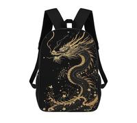 TNFHSOFT Mochilas Mochila Escolar Para Niños Mochila Escolar Mochila Escolar De Dragón En 3D De Para Niños Estudiantes De Primaria Y Secundaria De 17 Pulgadas